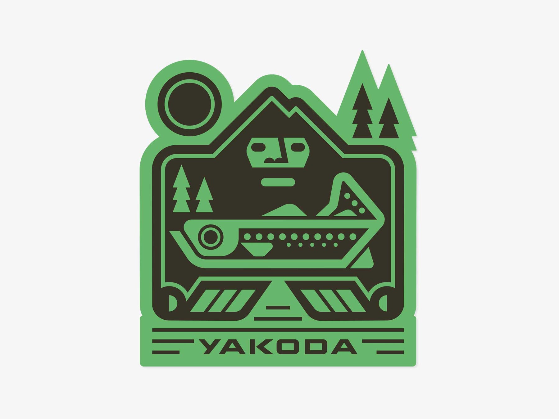 Mountain Man Sticker