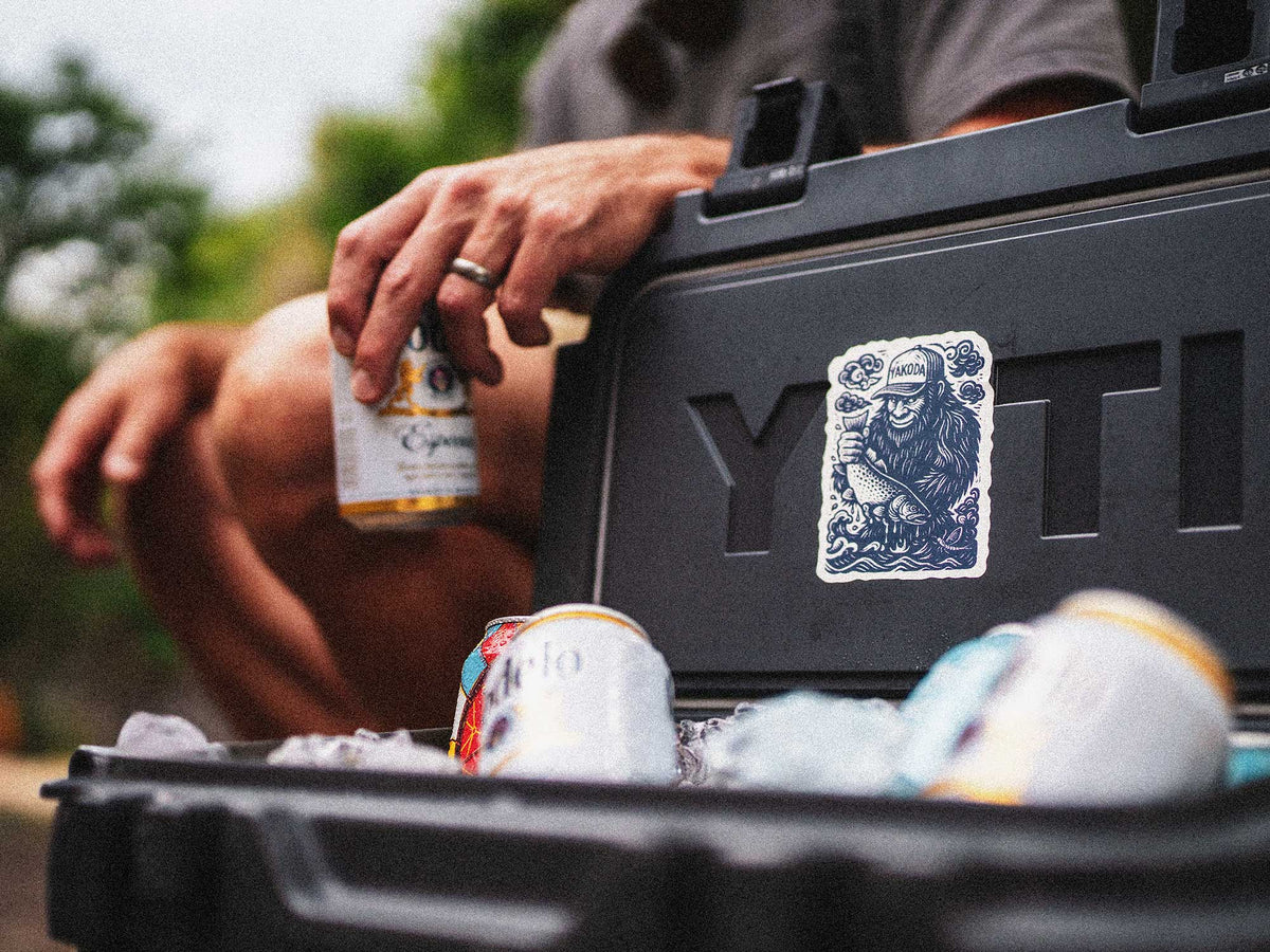 Squatch & Release Sticker