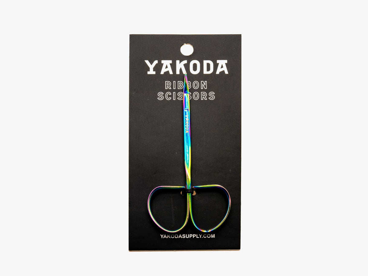 Titanium-Finished Ribbon Scissors