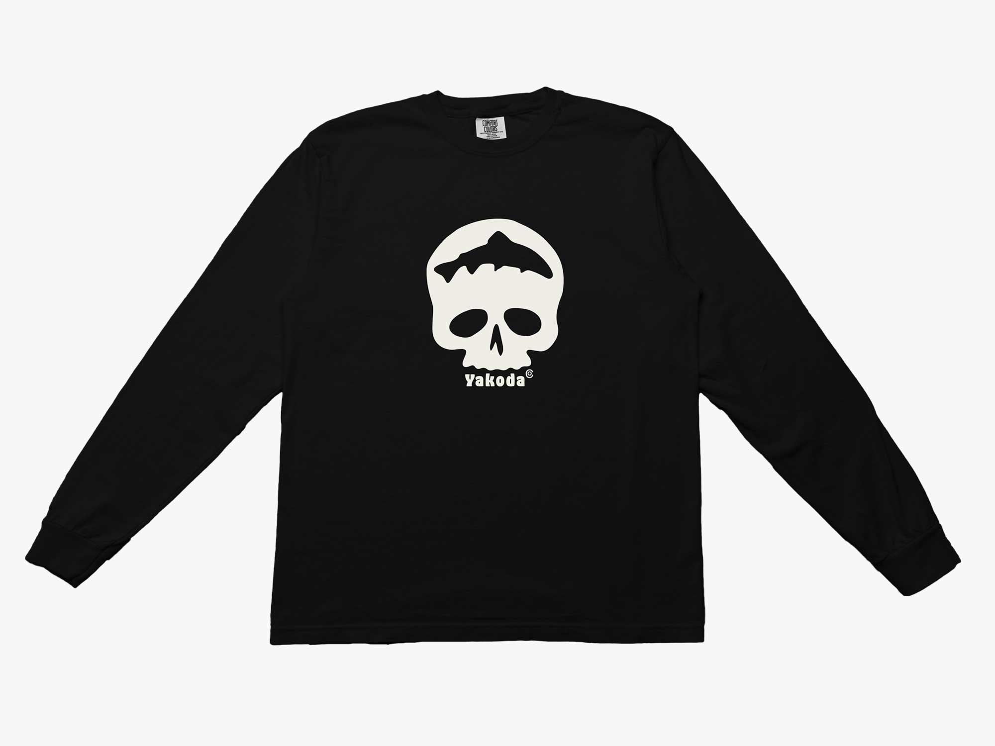 【Hydrogen】Uni Sorona Big Skull S/S Round T-shirt☆半袖 Skull and Snake Embroidered TT78244 Crew Neck Black T-shirt