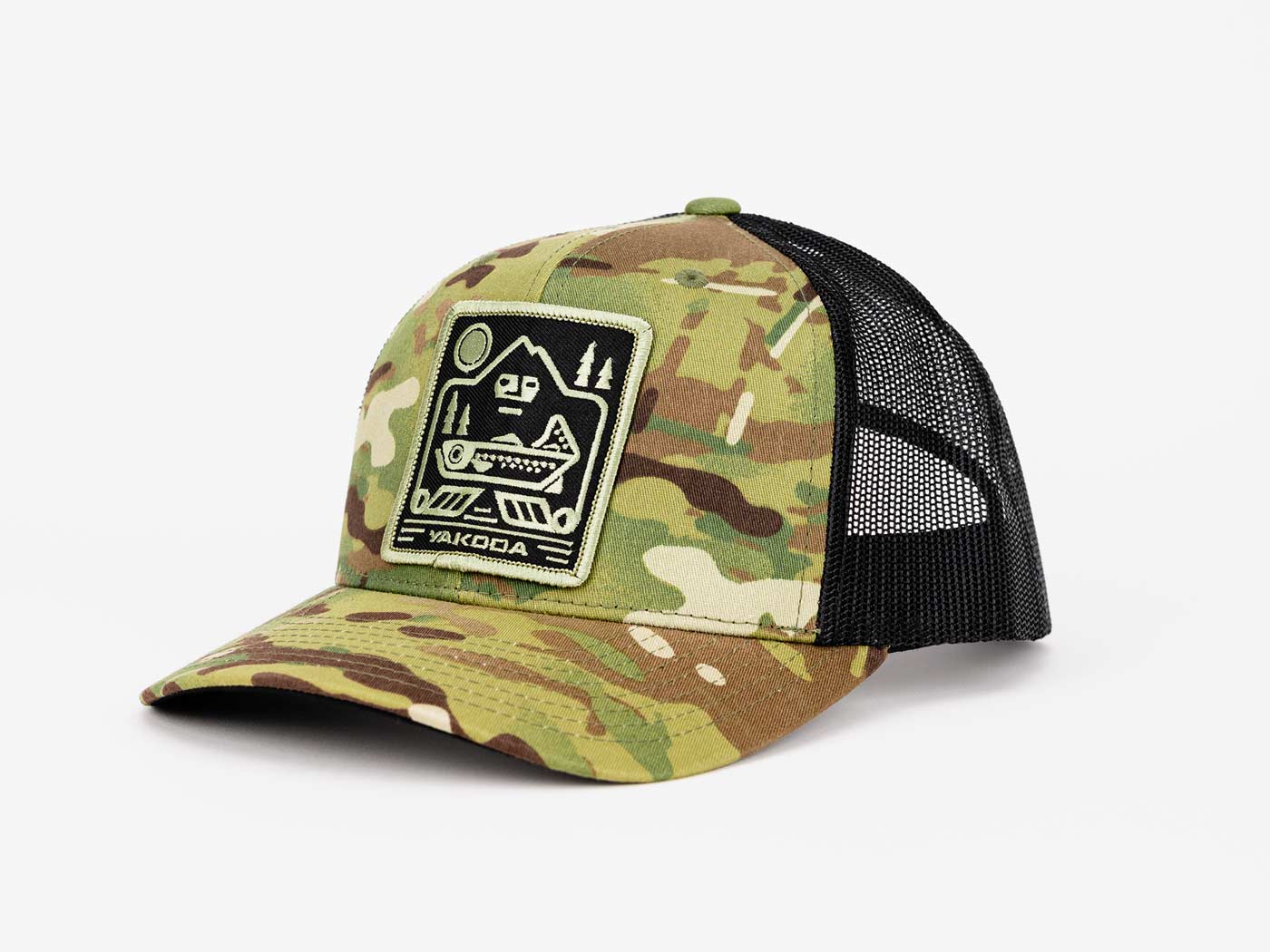 Yakoda Supply Mystic Trout Multicam Trucker Hat - Fly Fishing