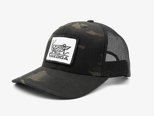 帽子 yaku Manta Cap - Camo yakoda-mountain-man-multicam-