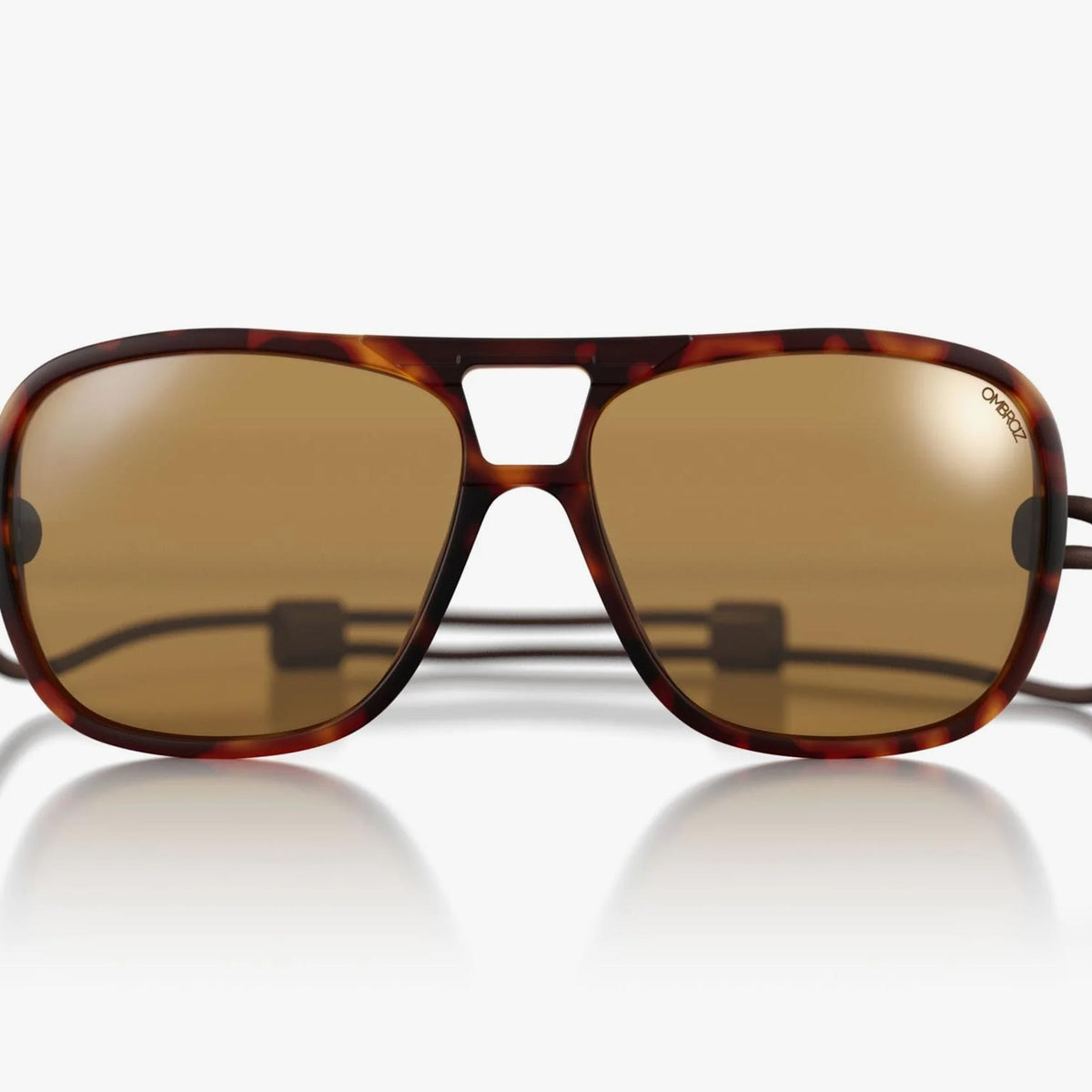 【週末価格】OMBRAZ LEGGERO TORTOISEサングラス 中古美品 Ombraz Leggero