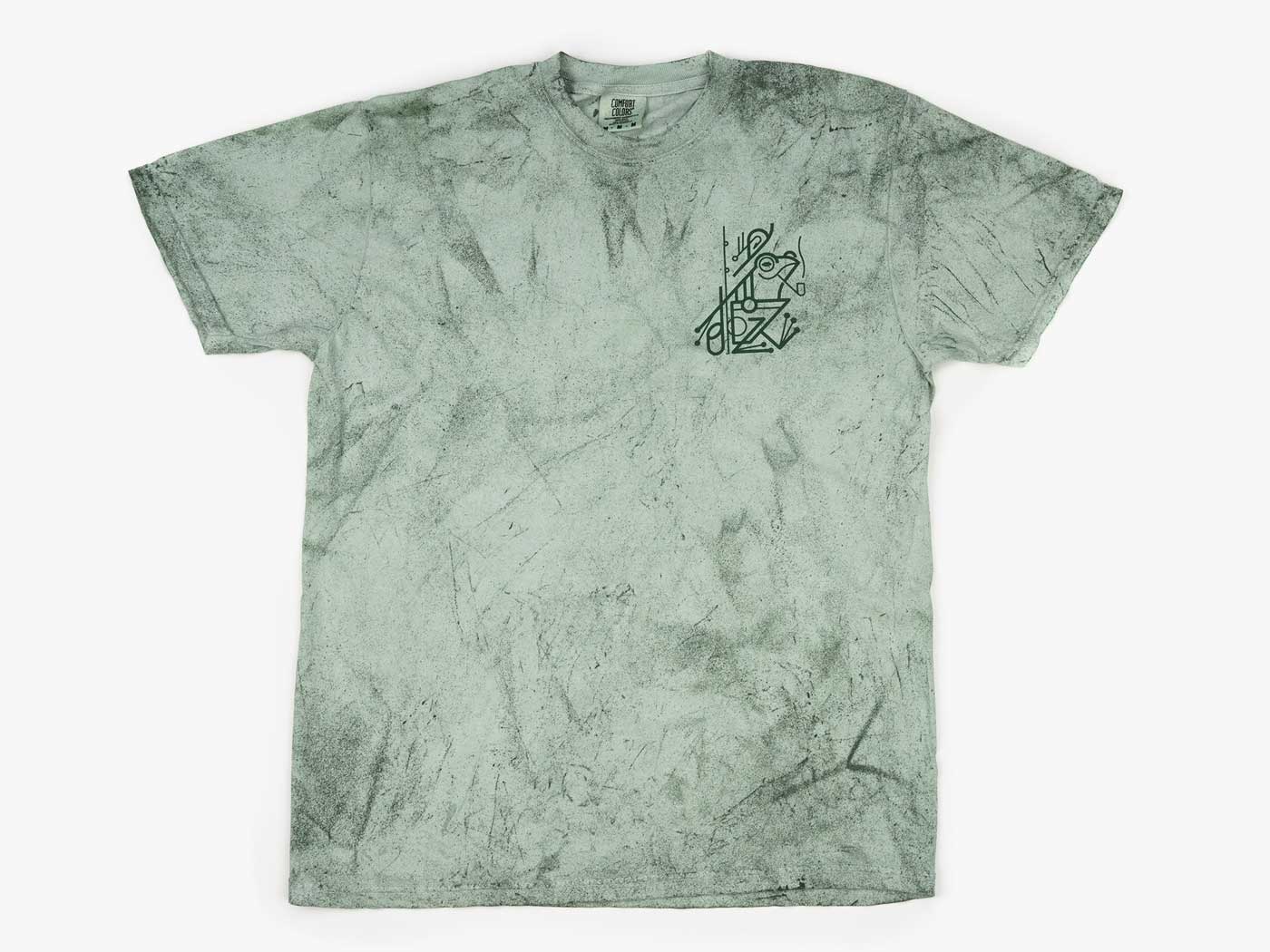 Peace Frog Pigment Dyed Tee