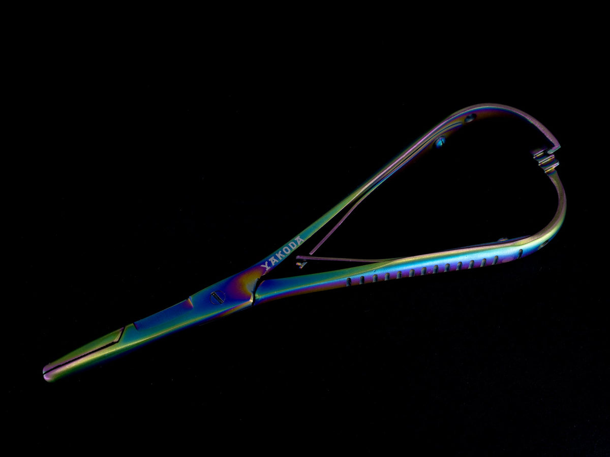 Titanium-Finished Scissor Clamp Forceps