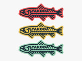 Trout Logo Sticker Pack
